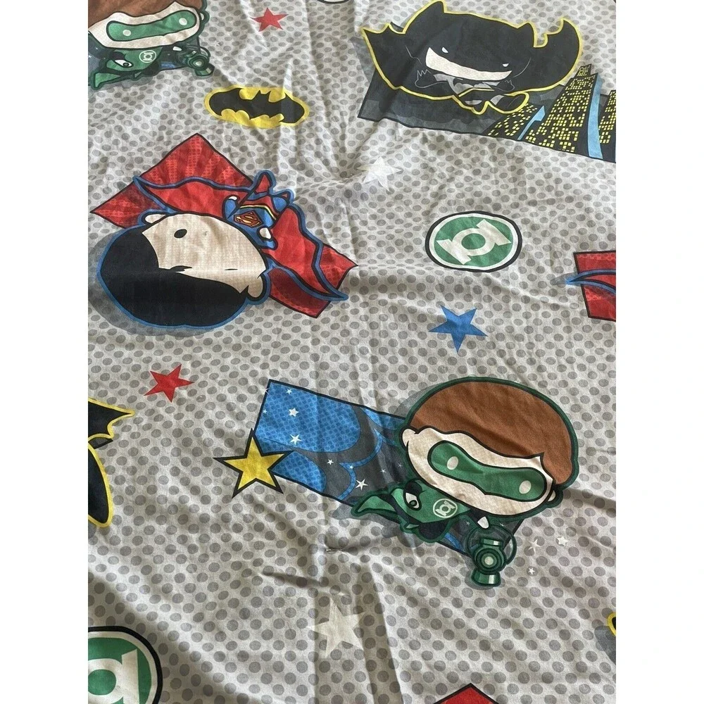 Warner Bros. Super Heros Batman, Superman & Green Lantern Comforter Kids Bedroom